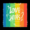 Love Wins Sublimation Bandana