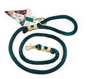 Sullivan Christmas Scottish Red & Green Tartan Plaid Premium Dog Leash