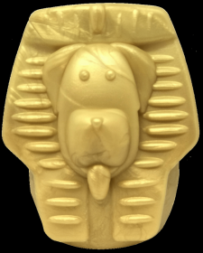 MKB Doggie Pharaoh Durable Chew Toy & Treat Dispenser