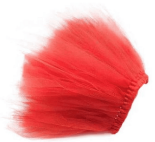 Red Christmas Dog Tutu Skirt (Small)