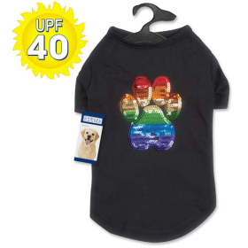 CC Puppy Pride Sequin UPF40 Tee (size: XXsmall)